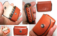 pocket pouch 38 or 357 Ammo 6 rounds holder Bond Arms, leather, pocket carry wallet